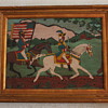 Folk Art Depicting Early American Scene