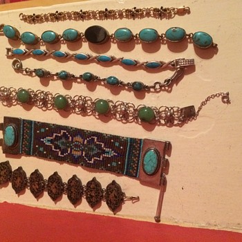 A Collection of Bracelets found at the dump - Fine Jewelry