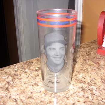 johnny bench king kwik glass - Glassware