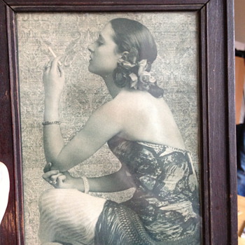 Picture of unidentified sexy lady. Unknown year - Photographs