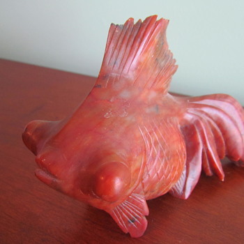 Goldfish Stone Paperweight - Animals