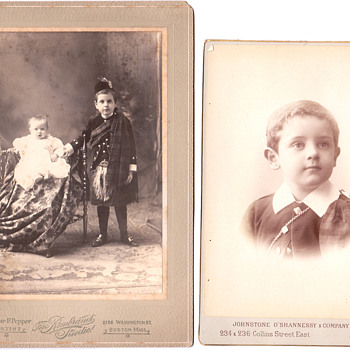 Victor John Lewis, 'Lord Hope' 1892 cabinet card - Photographs