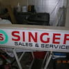 Singer sign
