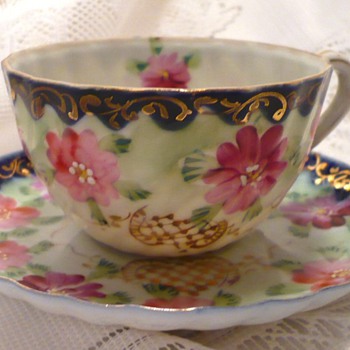 Unmarked Cup and Saucer
