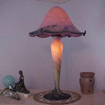 Le Verre Francais Lamp - Art Glass
