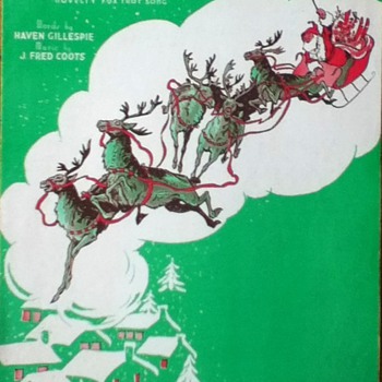 "Santa Claus Is Comin' To Town" Sheet Music - Paper