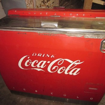 Vintage Coke Cooler