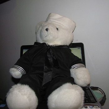 Sailor Bear Stuffed Animal. - Dolls