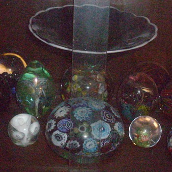 My first collection, paperweights. - Art Glass