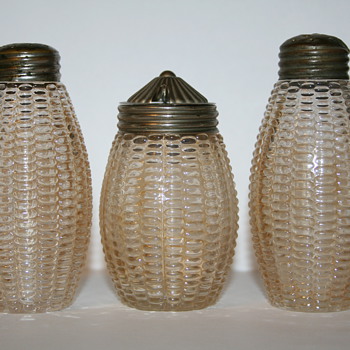Libbey Maize in Iridized Glass - Art Glass