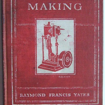 Great 1927 copy of "Model Making" by Raymond Yates - Books