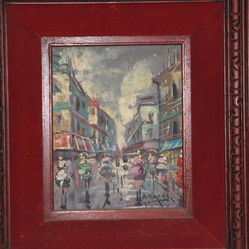 Palette Knife Oil Painting
