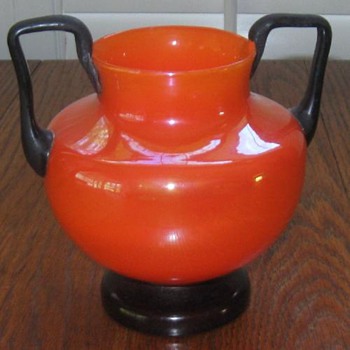 Art deco cveckloslovakia vase - Art Glass
