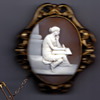 Family brooch I believe it is from Staffordshire England probably about 1850s 
