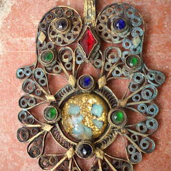 Fillagre Owl Pendant - Costume Jewelry