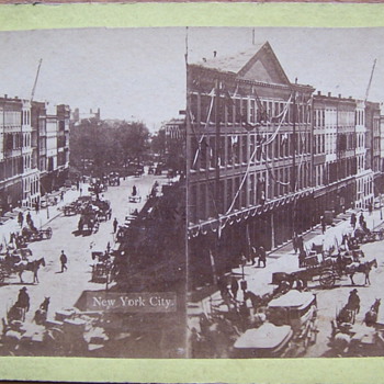 Preparation's for Lincoln's Funeral N.Y.C. - Photographs