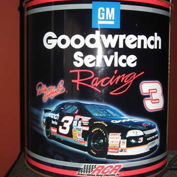 Dale Earnhard Tin - Advertising