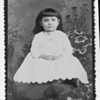 Cabinet card of a girl? Memorial photo