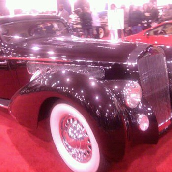 Delahaye at Philly car show.  Art Deco French beauty