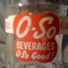 vintage "OSO" beverages bottle