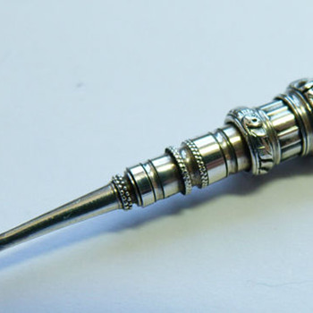 Rare Silver Pencil by Gabriel Riddle ~ Silversmith