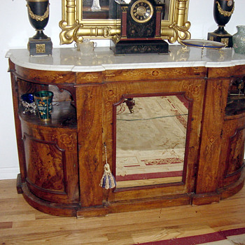 Antique 1880's Renaissance Revival Chiffonier - Furniture