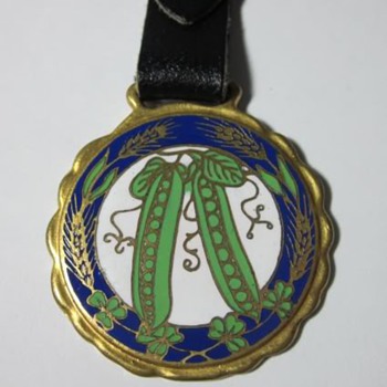 Early 1900's Alfred J. Brown Seed Co. Enamel Watch Fob - Pocket Watches