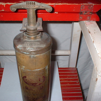 Brass Pump Fire Extinguisher