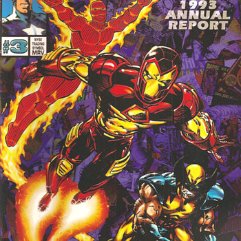 Marvel Annual Report 1993 - Comic Books