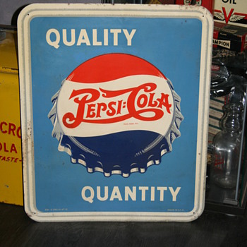 pepsi cola sign