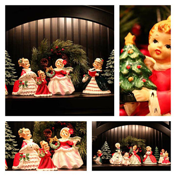 Napco Christmas Girls - Christmas