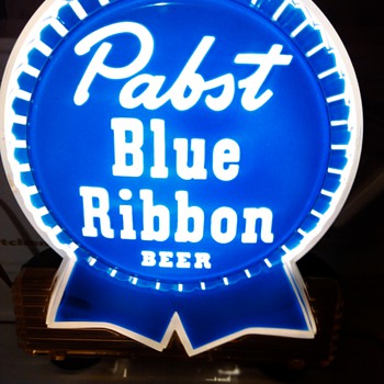Old Pabst Blue Ribbon Light - Breweriana