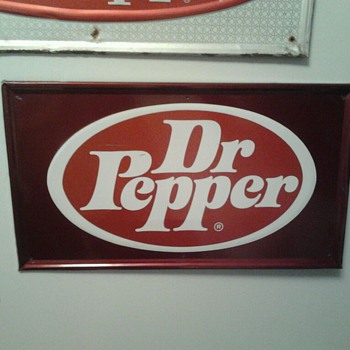 70's Dr Pepper Sign