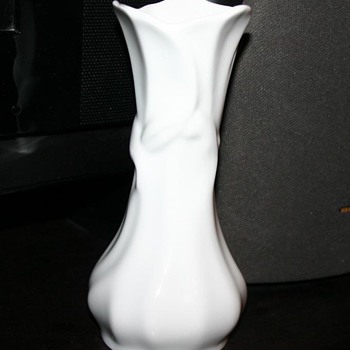 White Royal Bavaria Porcelain Vase - Art Pottery