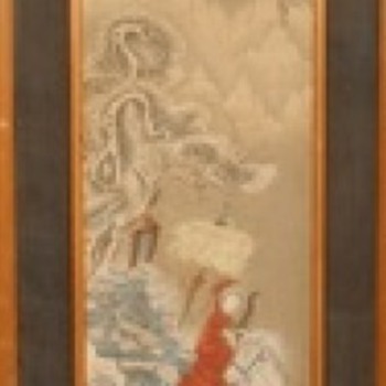 Antique Chinese paintings - Asian