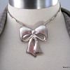 Mexican Sterling Bow Brooch