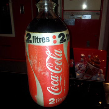 Aussie 2lt foam wrapped bottle 80's