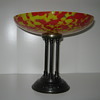 Czechoslovakia Glass Tazza