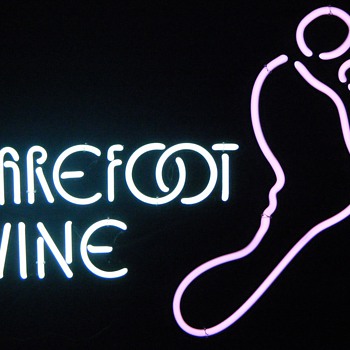 Barefoot Wine Neon Sign - Signs