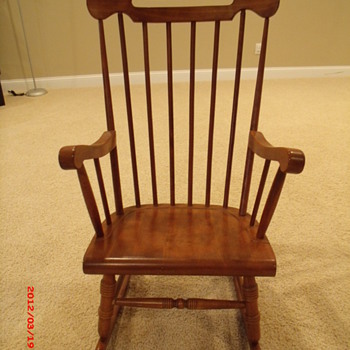 Yugoslavian rocking chair