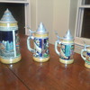 DBGM Set of Four German Beer Steins