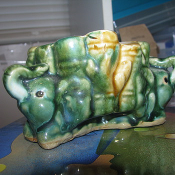 Elephant bamboo planter - Animals