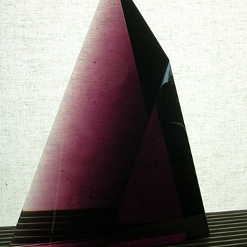 Jan Štohanzl ( 1948- ) - Art Glass
