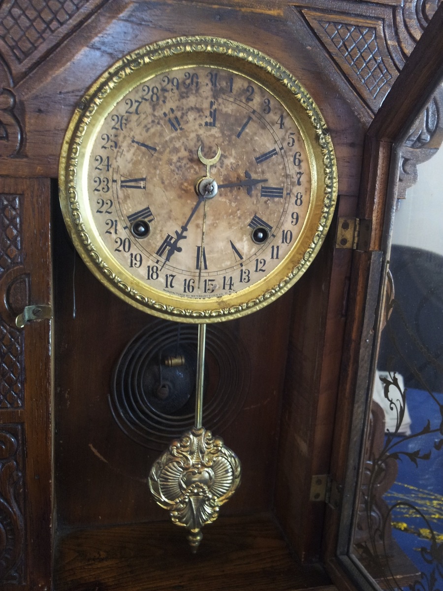 Waterbury clock I got from my grandfather. Collectors Weekly