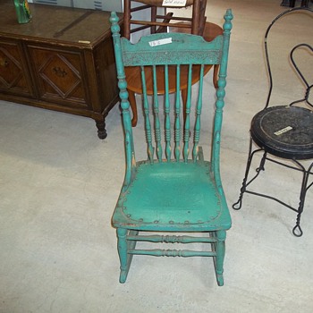 VINTAGE WOODEN AND STEEL CHAIRS - Furniture