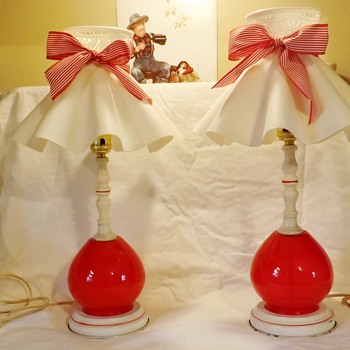 i Love Lucy era Bedroom lamps - Lamps