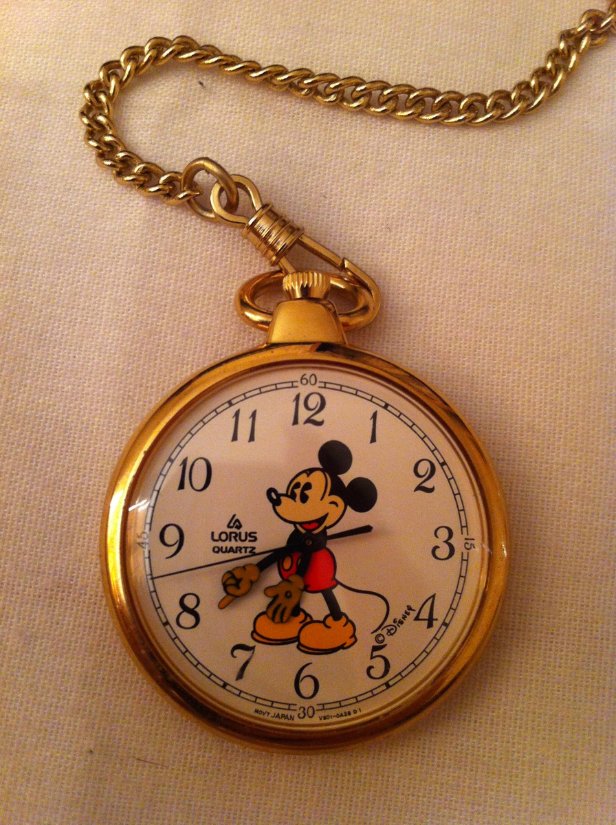 lorus quartz mickey mouse pocket watch Collectors Weekly
