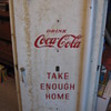 Take Enough Home Lighted Metal Coca Cola Sign