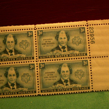 1948 Juliette Gordon Low Founder Of The Girl Scouts Of The U.S.A. 3¢ Stamps - Stamps