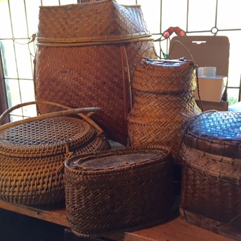 Old Phillipine baskets - Asian